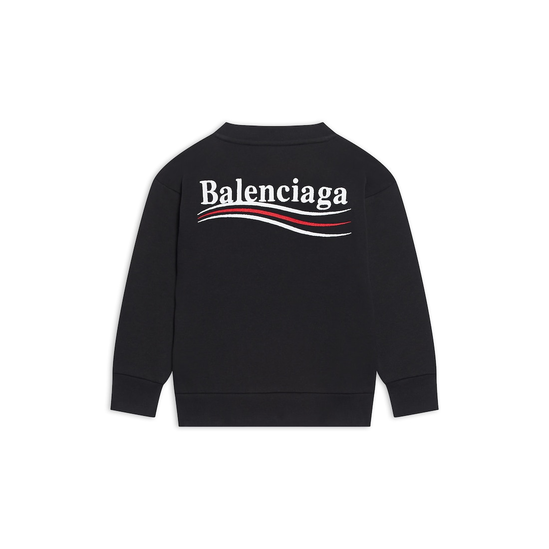 Balenciaga Niños - Sudadera Political Campaign En Negro