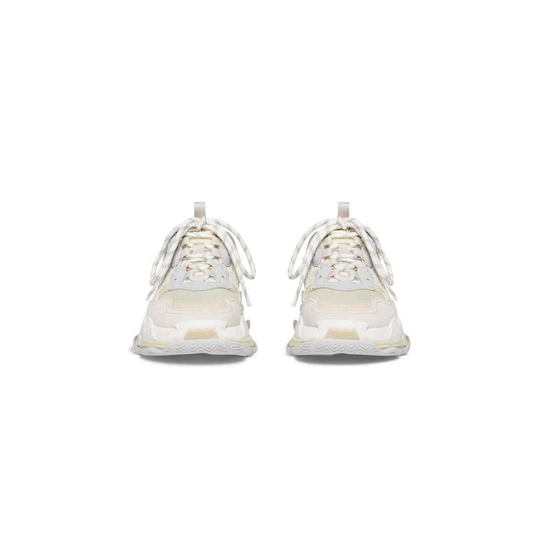 Balenciaga Niños - Zapatillas Triple S En Blanco Roto