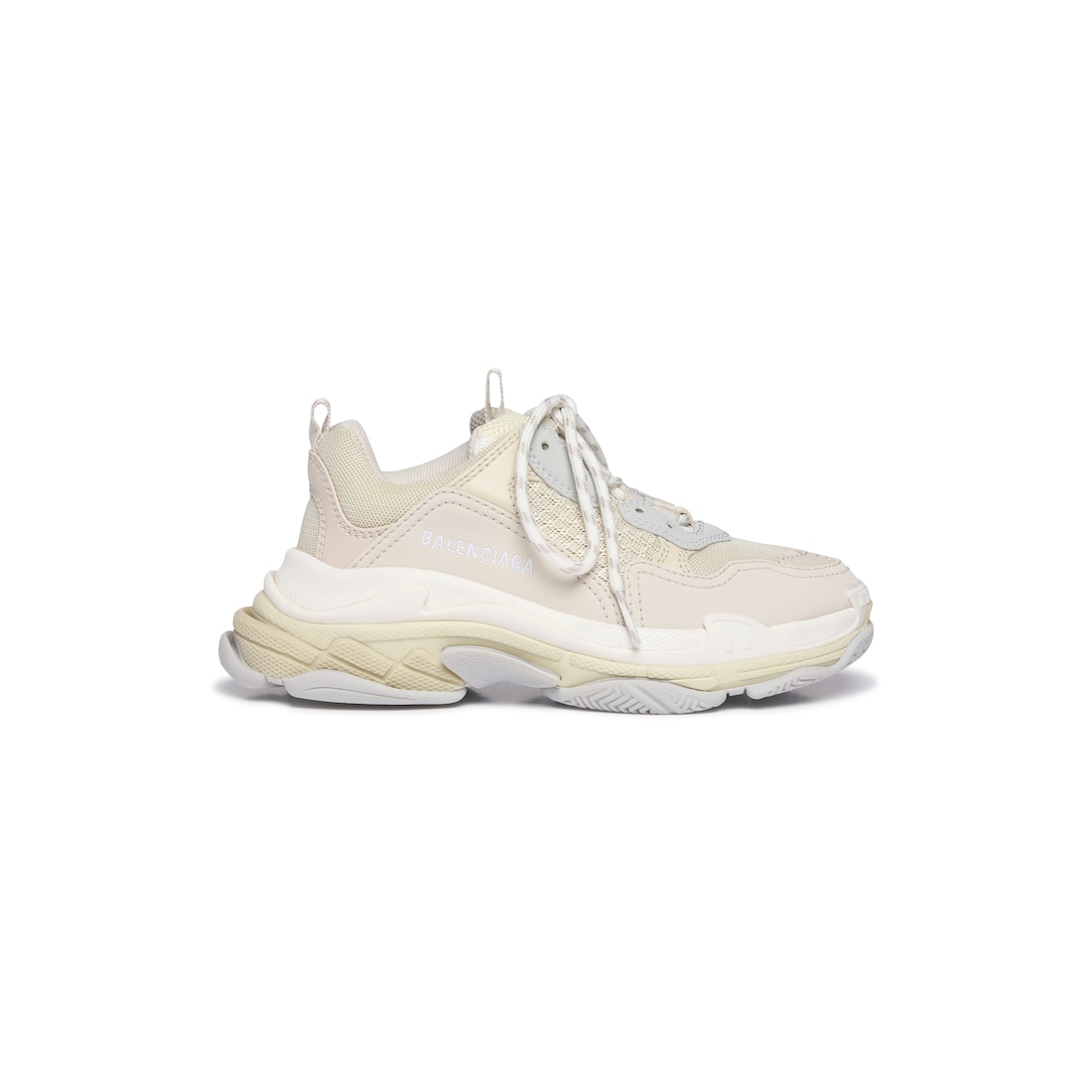 Balenciaga Niños - Zapatillas Triple S en Blanco Roto