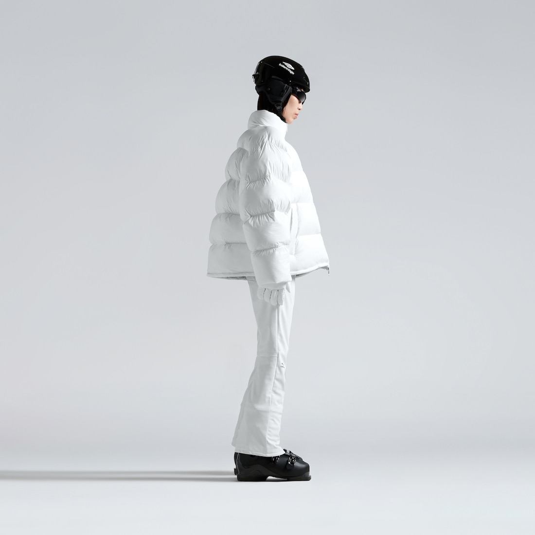 Balenciaga Pantalón 5-pocket Ski 3b Sports Icon Para Mujer En Blanco