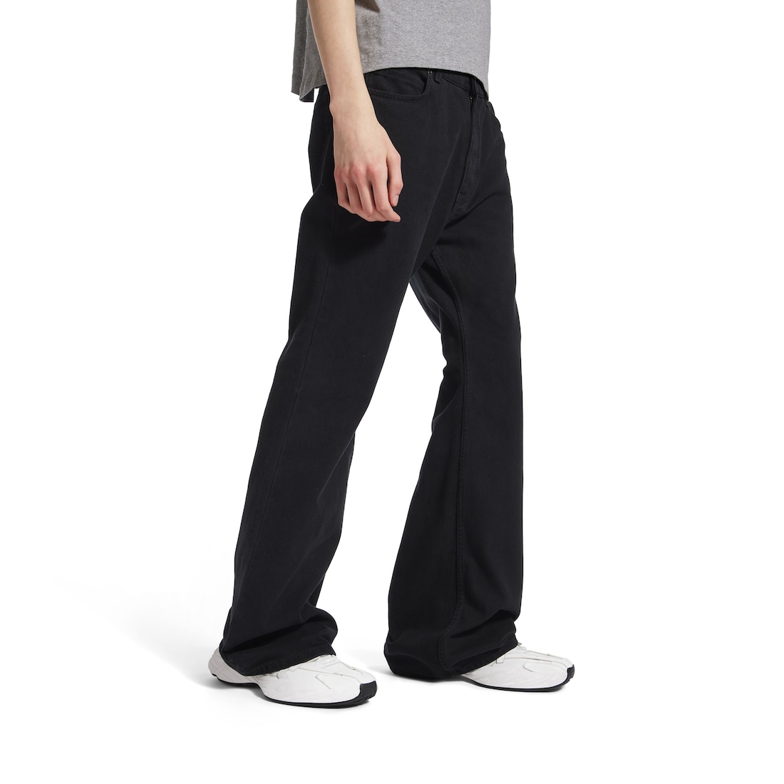Balenciaga Pantalón Acampanado Para Hombre En Negro