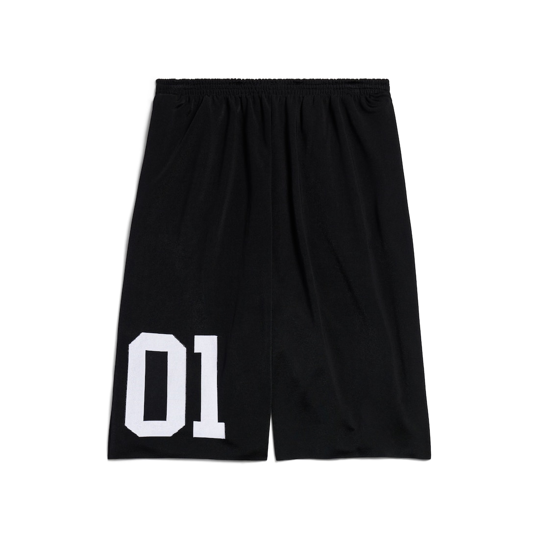 Balenciaga Pantalón Corto - Basketball Series para Hombre en Negro/blanco