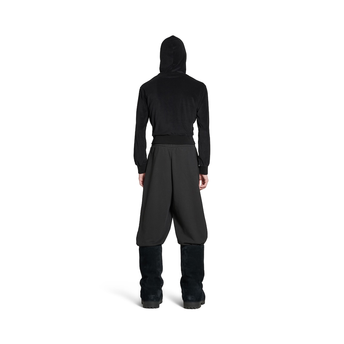 Balenciaga Pantalón De Chándal Baggy Activewear En Negro