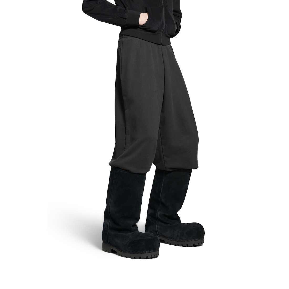 Balenciaga Pantalón De Chándal Baggy Activewear En Negro