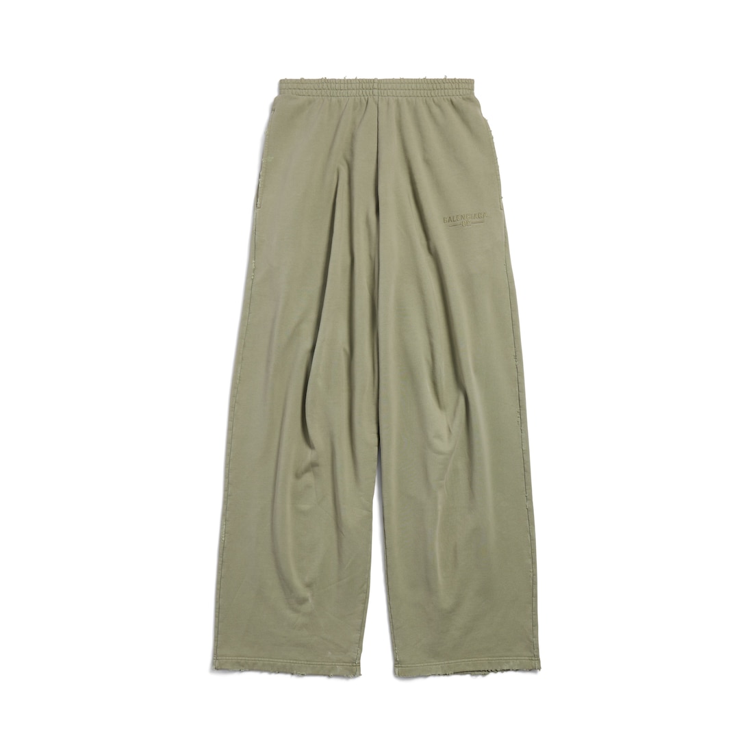 Balenciaga Pantalón De Chándal Baggy para Hombre en Verde Militar