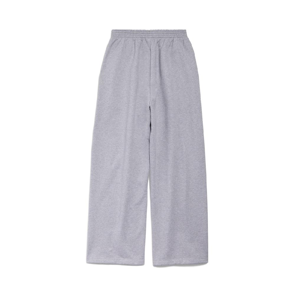 Balenciaga Pantalón De Chándal Baggy Patch Garde-robe Para Hombre En Gris