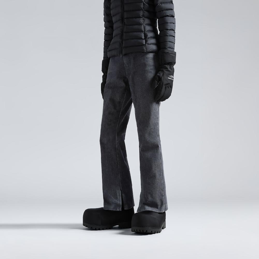 Balenciaga Pantalón Ski Para Mujer En Negro Degradado