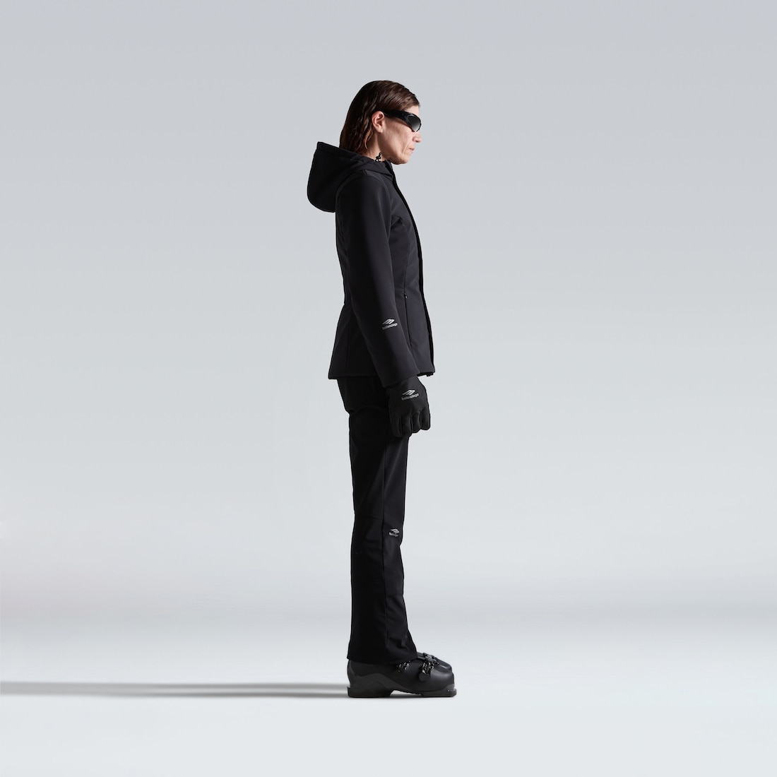 Balenciaga Parka Hourglass Ski 3b Sports Icon Para Mujer En Negro