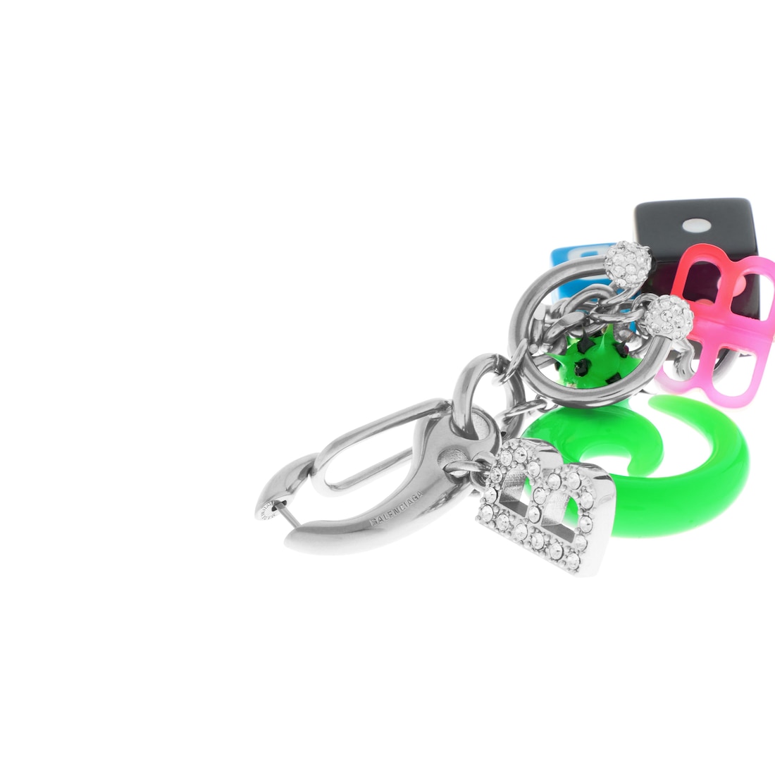 Balenciaga Pendiente Pigalle Collector Para Mujer En Plateado/multicolor