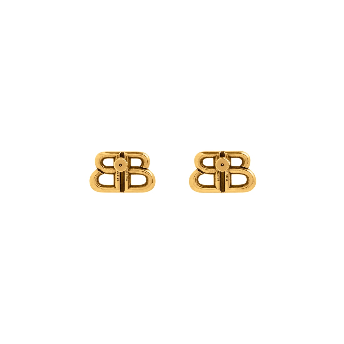 Balenciaga Pendientes Monaco Stud S Para Mujer En Dorado Antiguo