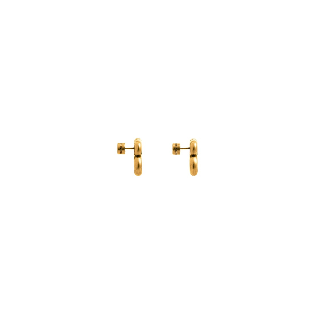 Balenciaga Pendientes Monaco Stud S Para Mujer En Dorado Antiguo