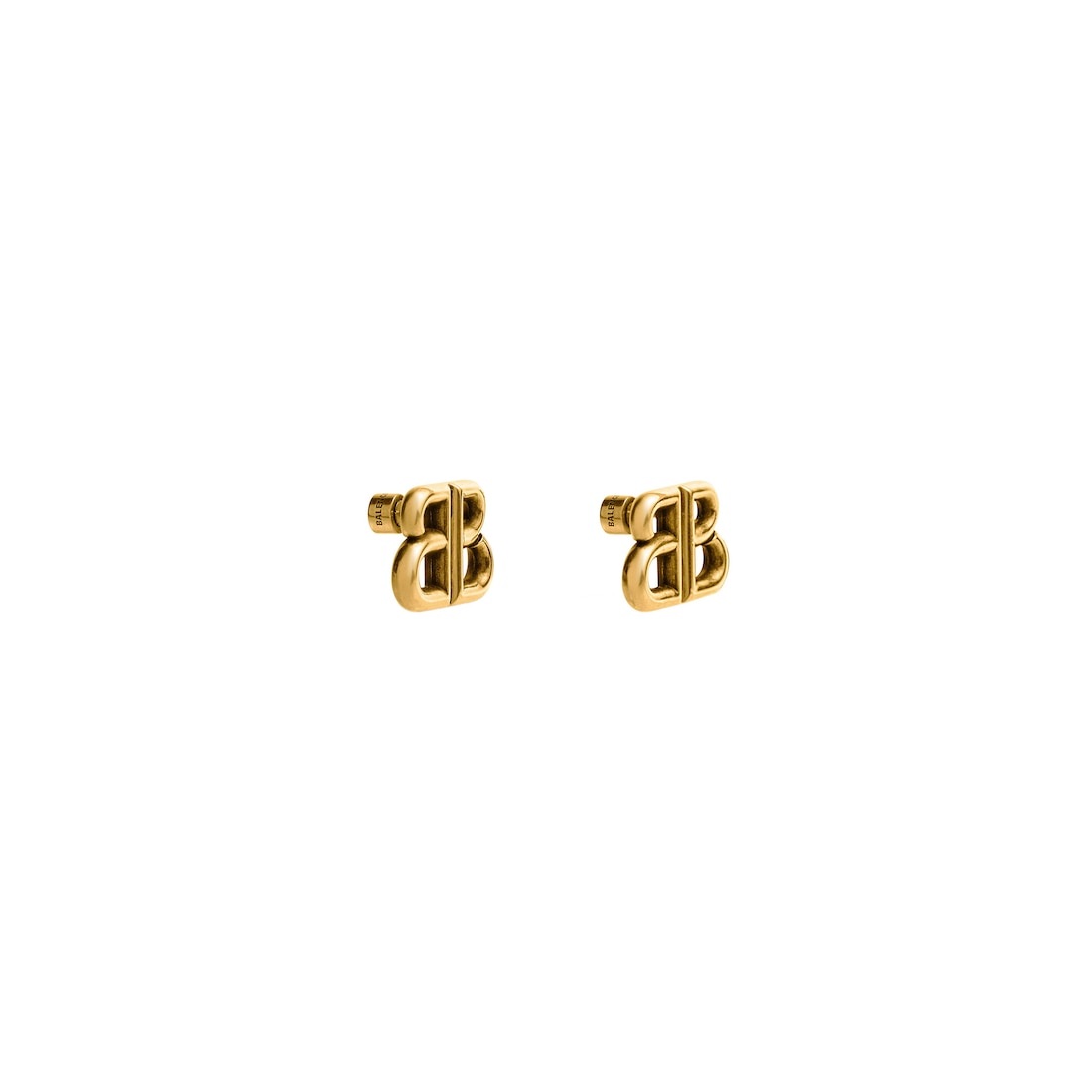 Balenciaga Pendientes Monaco Stud S Para Mujer En Dorado Antiguo