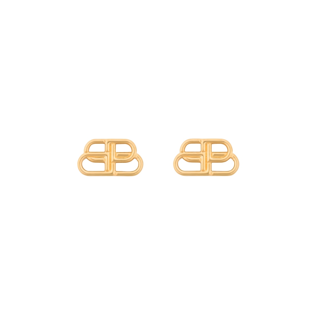 Balenciaga Pendientes Pequeños Bb Stud Para Mujer En Oro