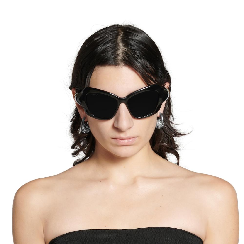 Balenciaga Pendientes Quantum Para Mujer En Plateado