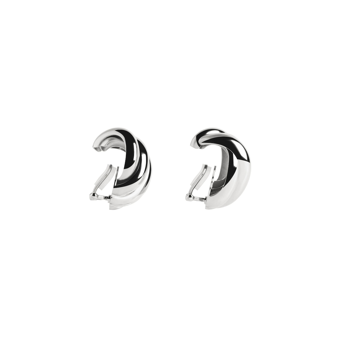 Balenciaga Pendientes Saturne Para Mujer En Plateado