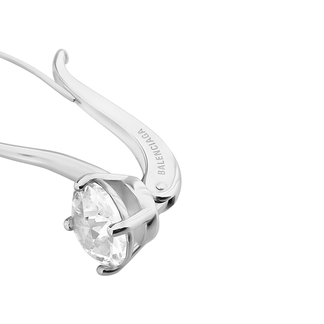 Balenciaga Pendientes Signora Para Mujer En Plateado