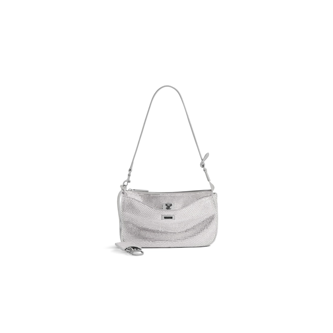 Balenciaga Pochette Sling Rodeo para Mujer en Gris Humo