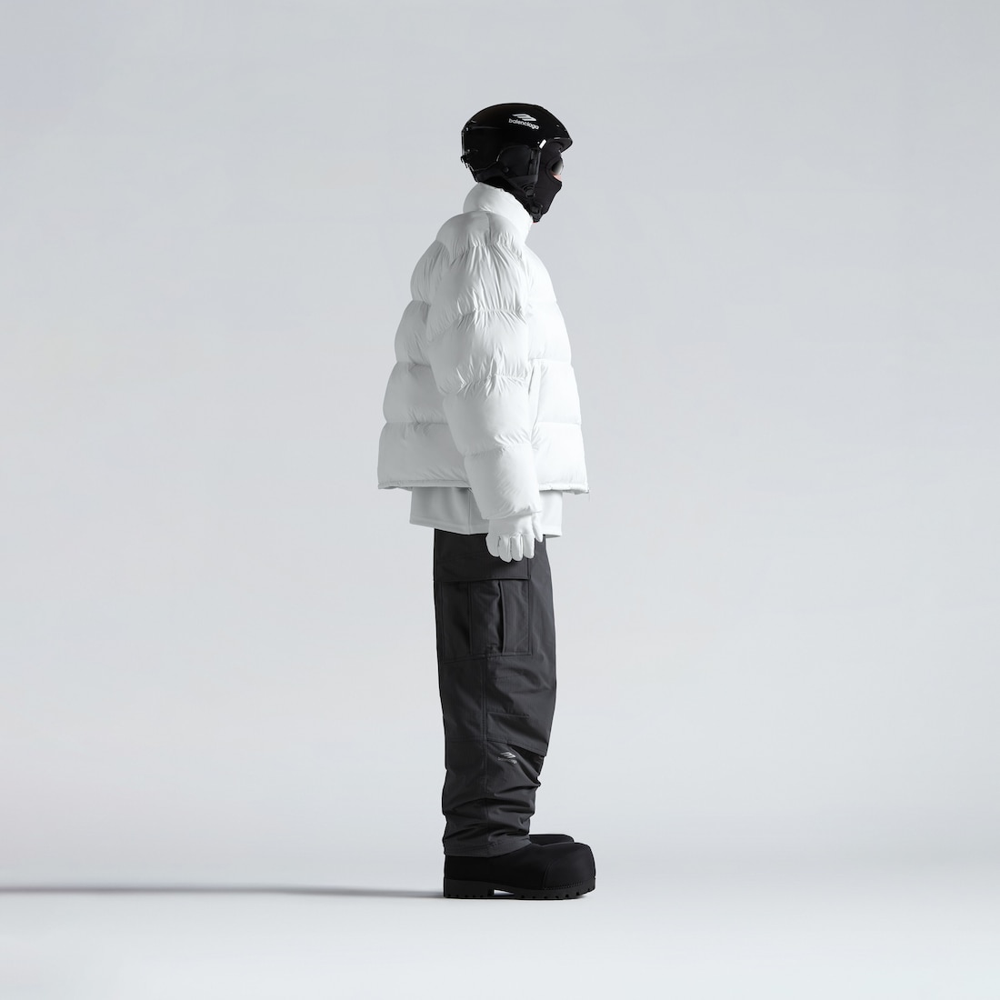 Balenciaga Puffer Ski 3b Sports Icon Para Hombre En Blanco