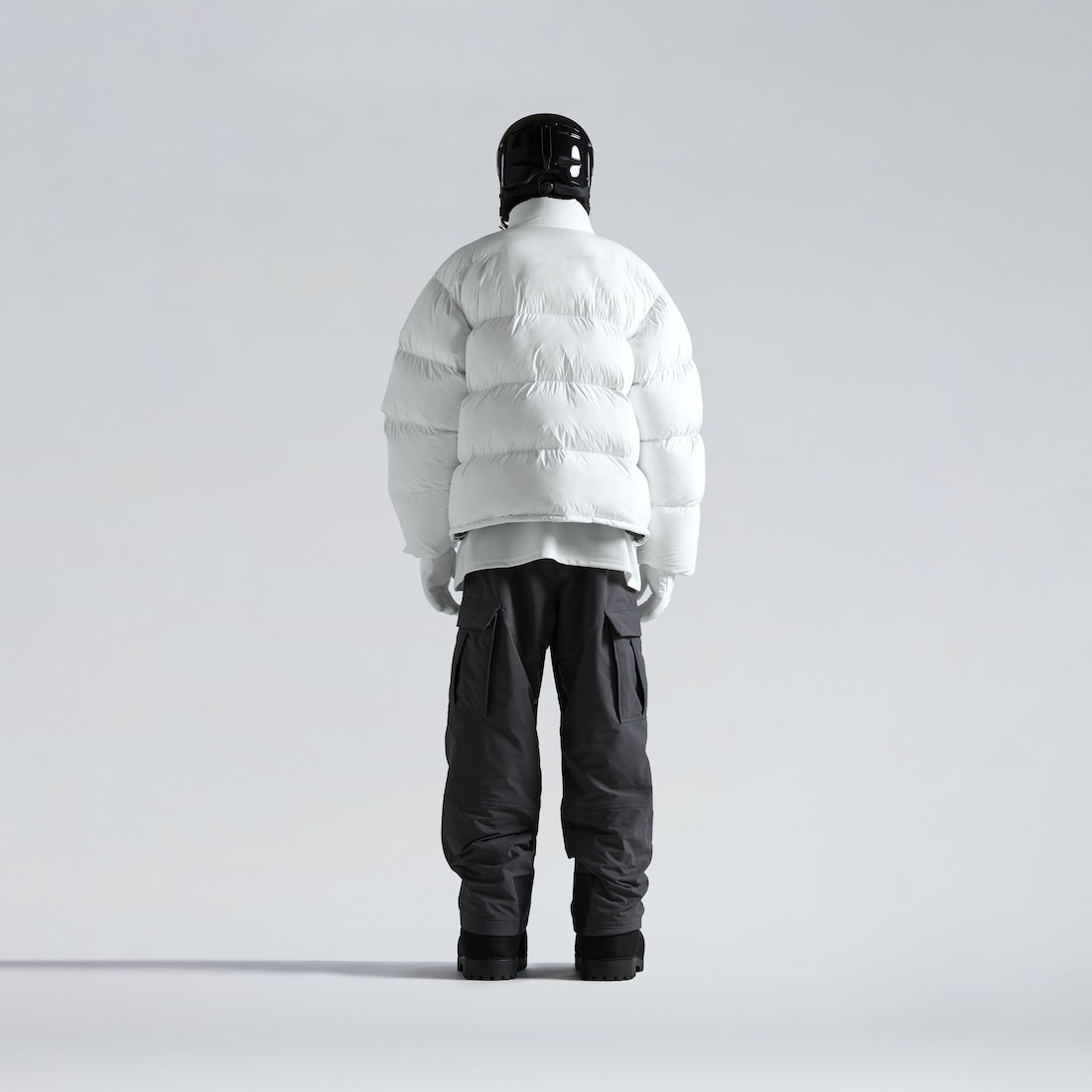 Balenciaga Puffer Ski 3b Sports Icon Para Hombre En Blanco