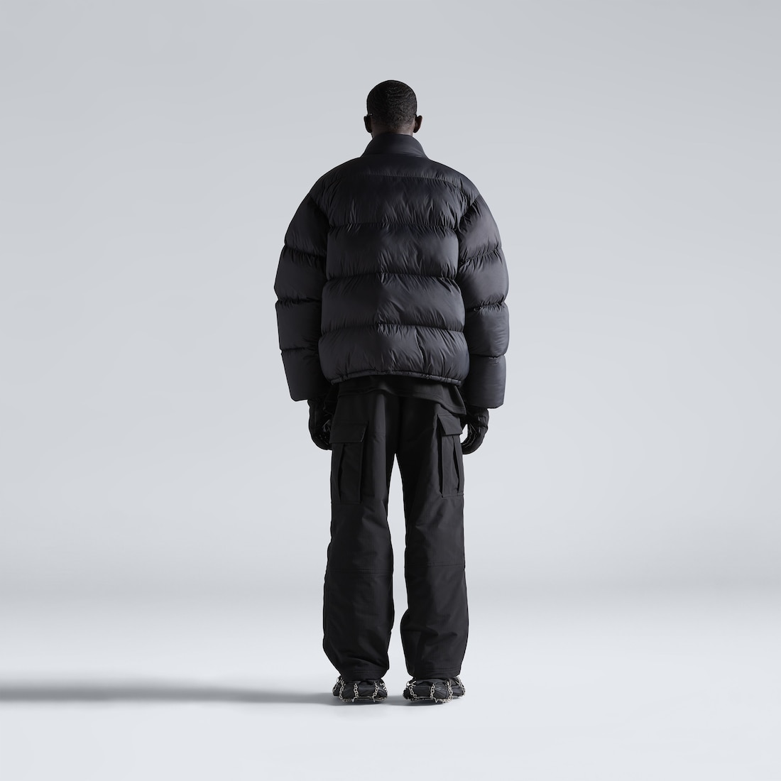 Balenciaga Puffer Ski 3b Sports Icon Para Hombre En Negro