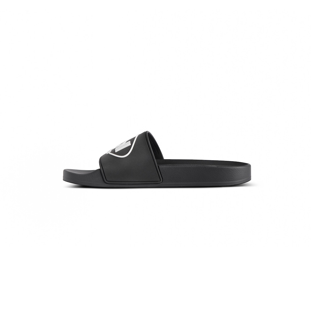 Balenciaga Sandalia Balenciaga I Scholl Pool Para Hombre En Negro/blanco