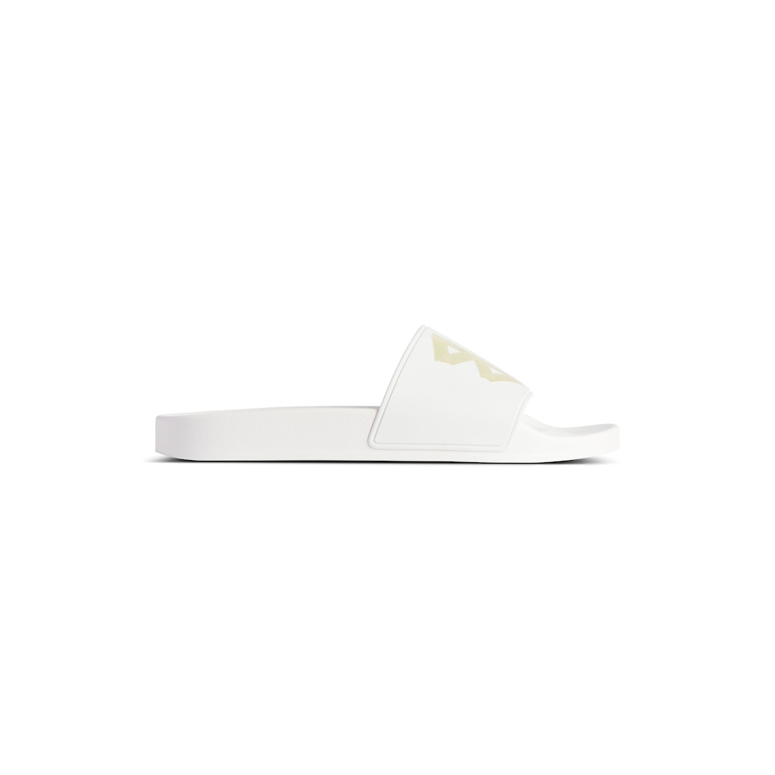 Balenciaga Sandalia Pool Para Hombre En Blanco/amarillo