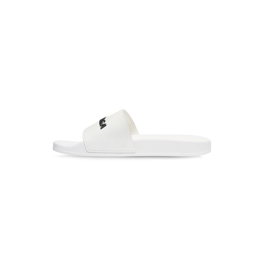 Balenciaga Sandalia Pool Slide Para Mujer En Blanco