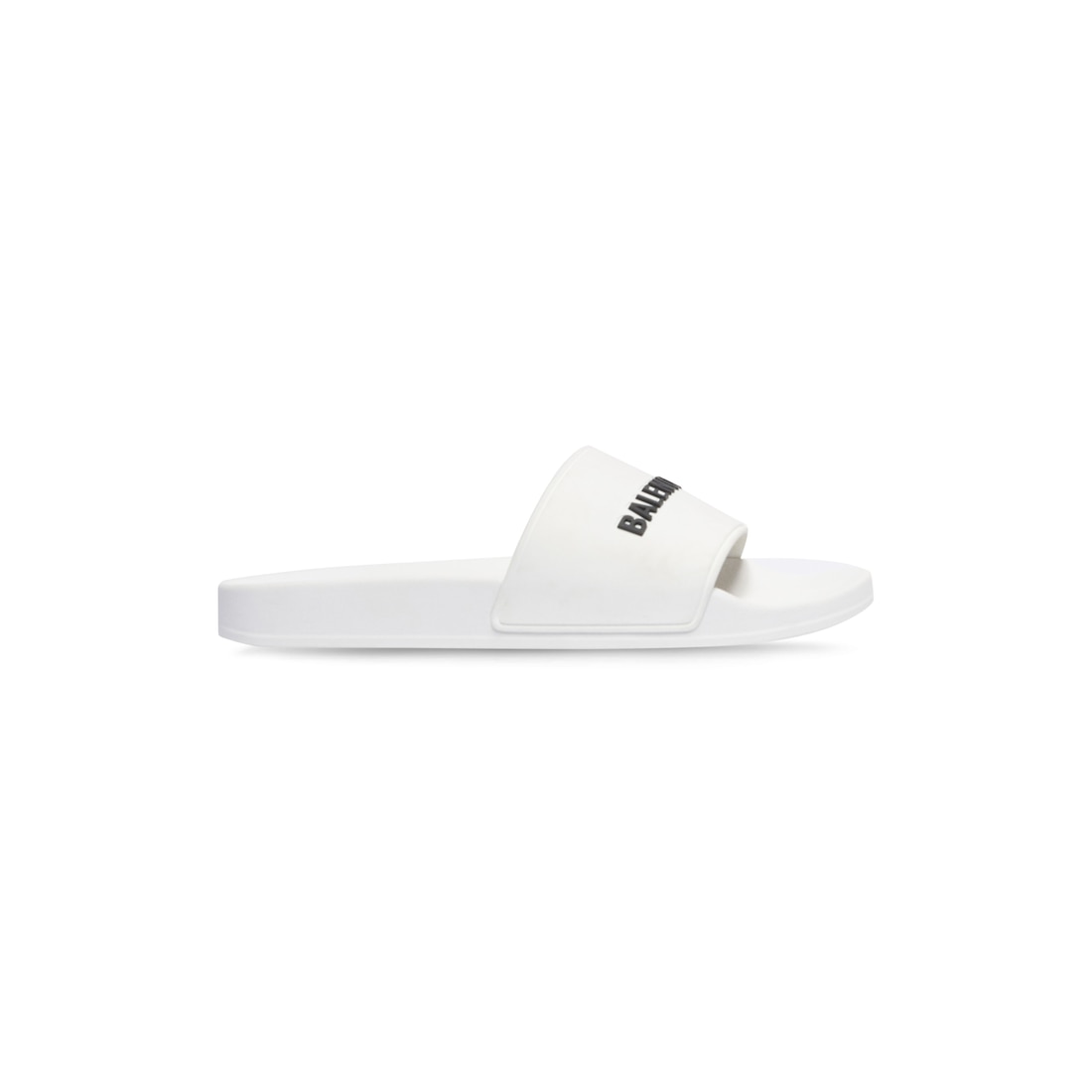 Balenciaga Sandalia Pool Slide Para Mujer En Blanco