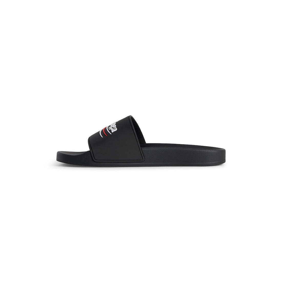 Balenciaga Sandalias Pool Slide Para Mujer En Negro