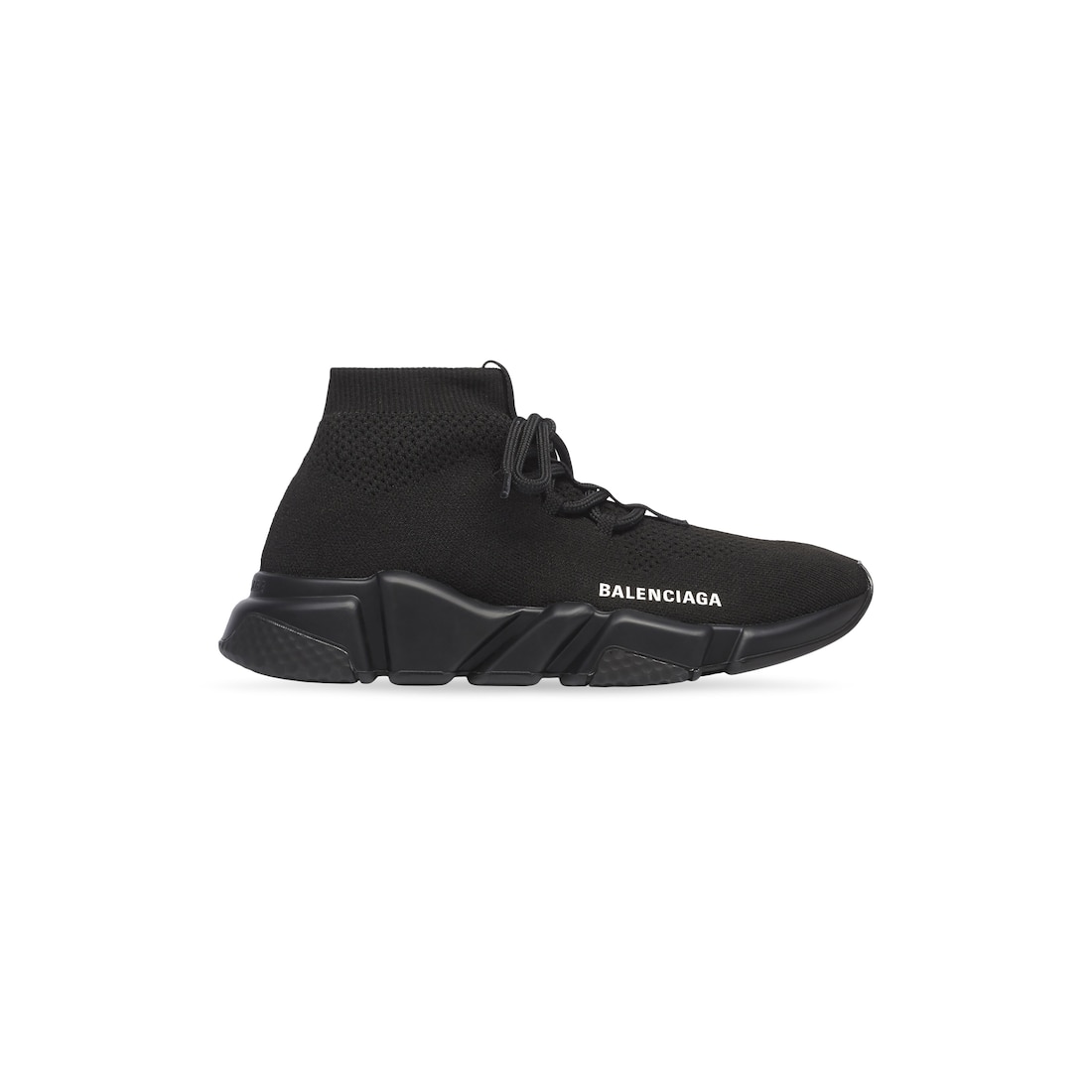 Balenciaga Speed Lace-up Zapatillas para Mujer en Negro