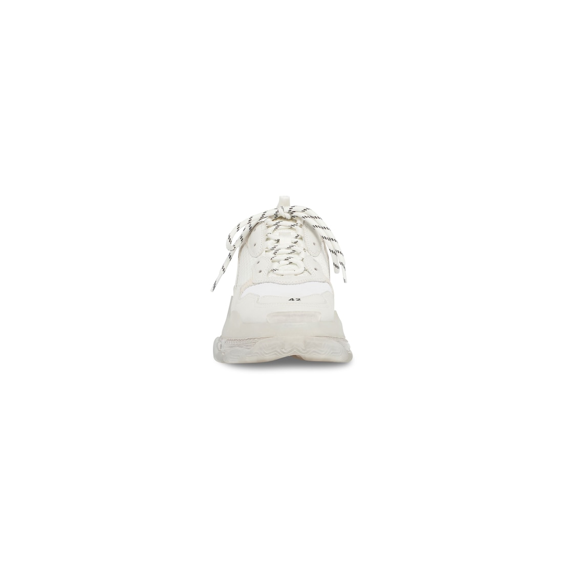 Balenciaga Triple S Clear Sole Para Hombre En Blanco