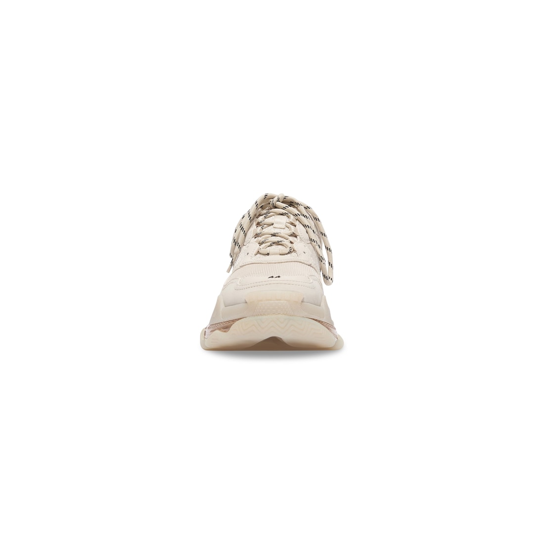 Balenciaga Triple S Clear Sole Para Hombre En Blanco