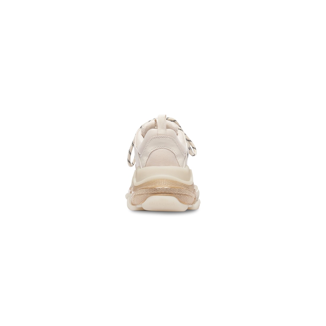 Balenciaga Triple S Clear Sole Para Hombre En Blanco