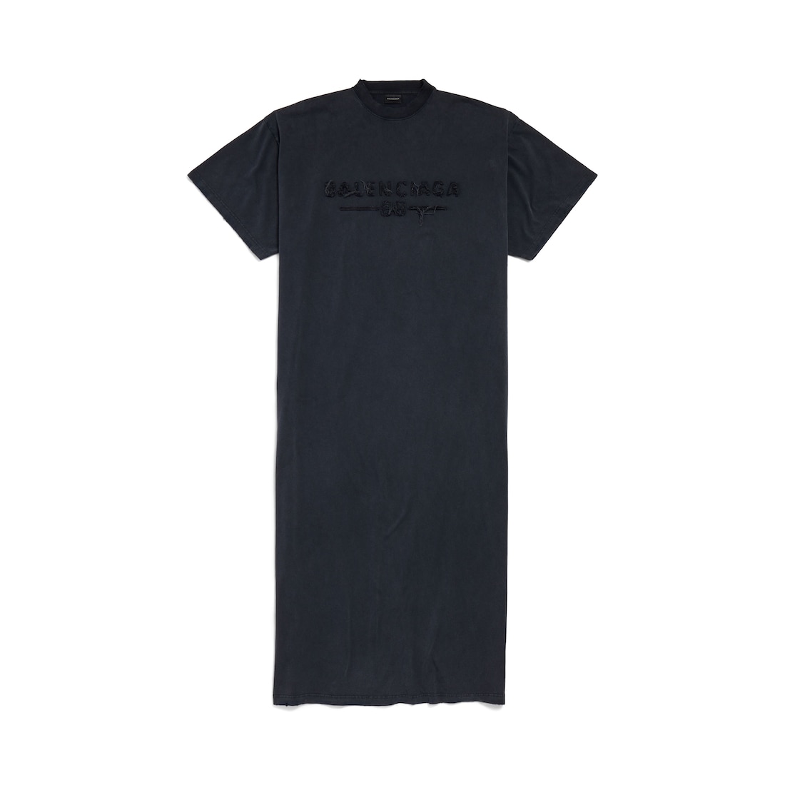 Balenciaga Vestido Camiseta Inside-out - New Year Series 25 Para Mujer En Negro Degradado