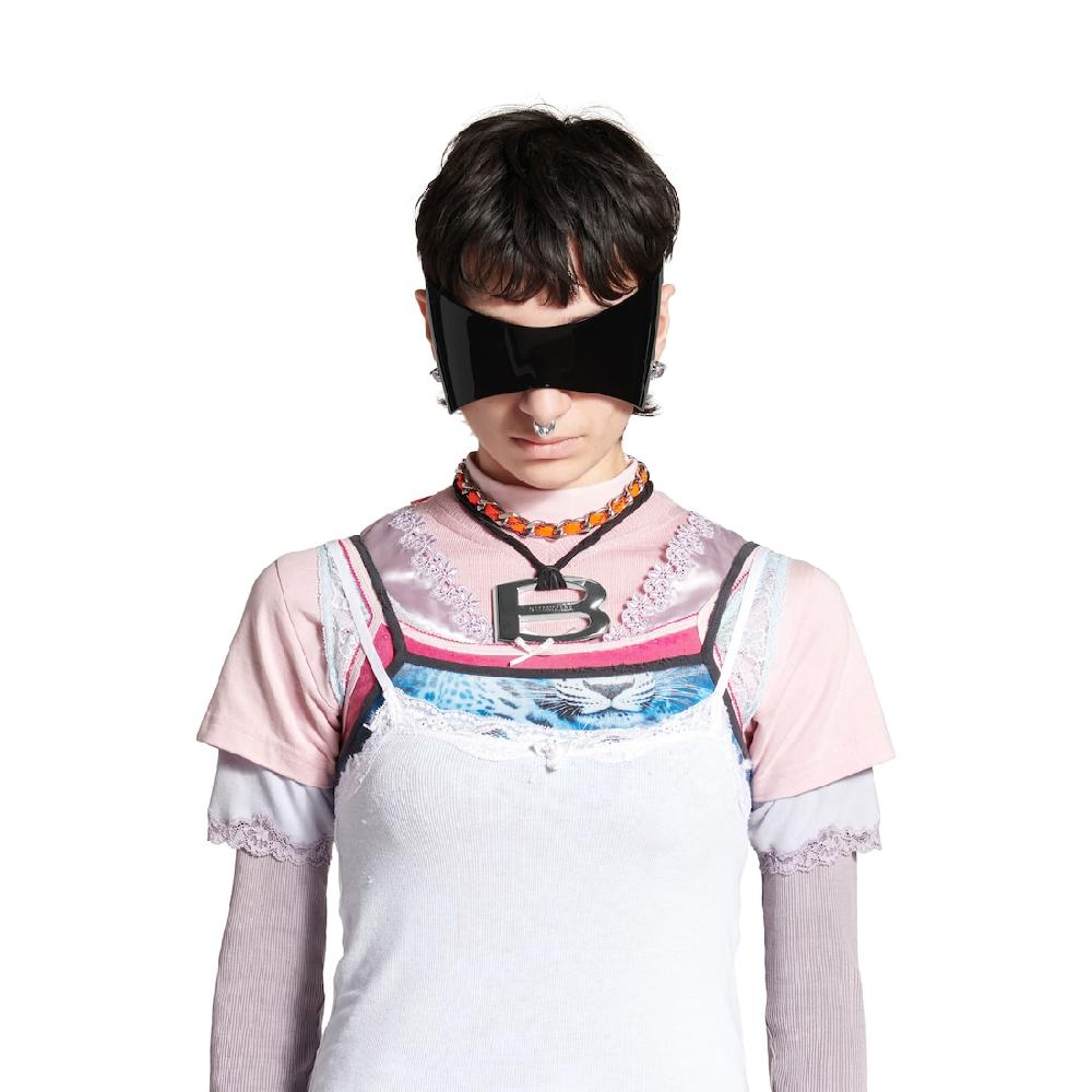 Balenciaga Vestido Layered Para Mujer En Multicolor