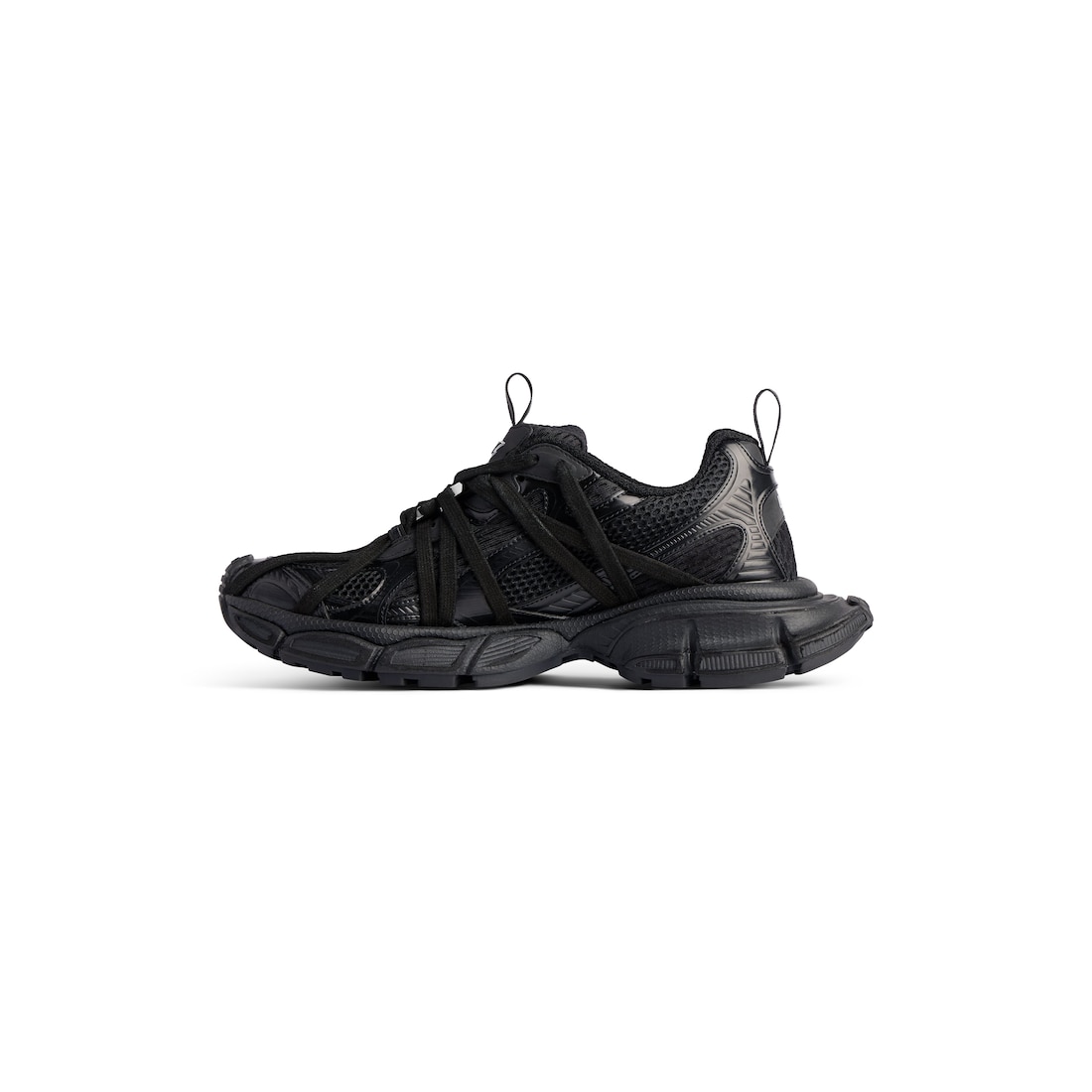 Balenciaga Zapatillas 3xl Extreme Laces B Para Hombre En Negro