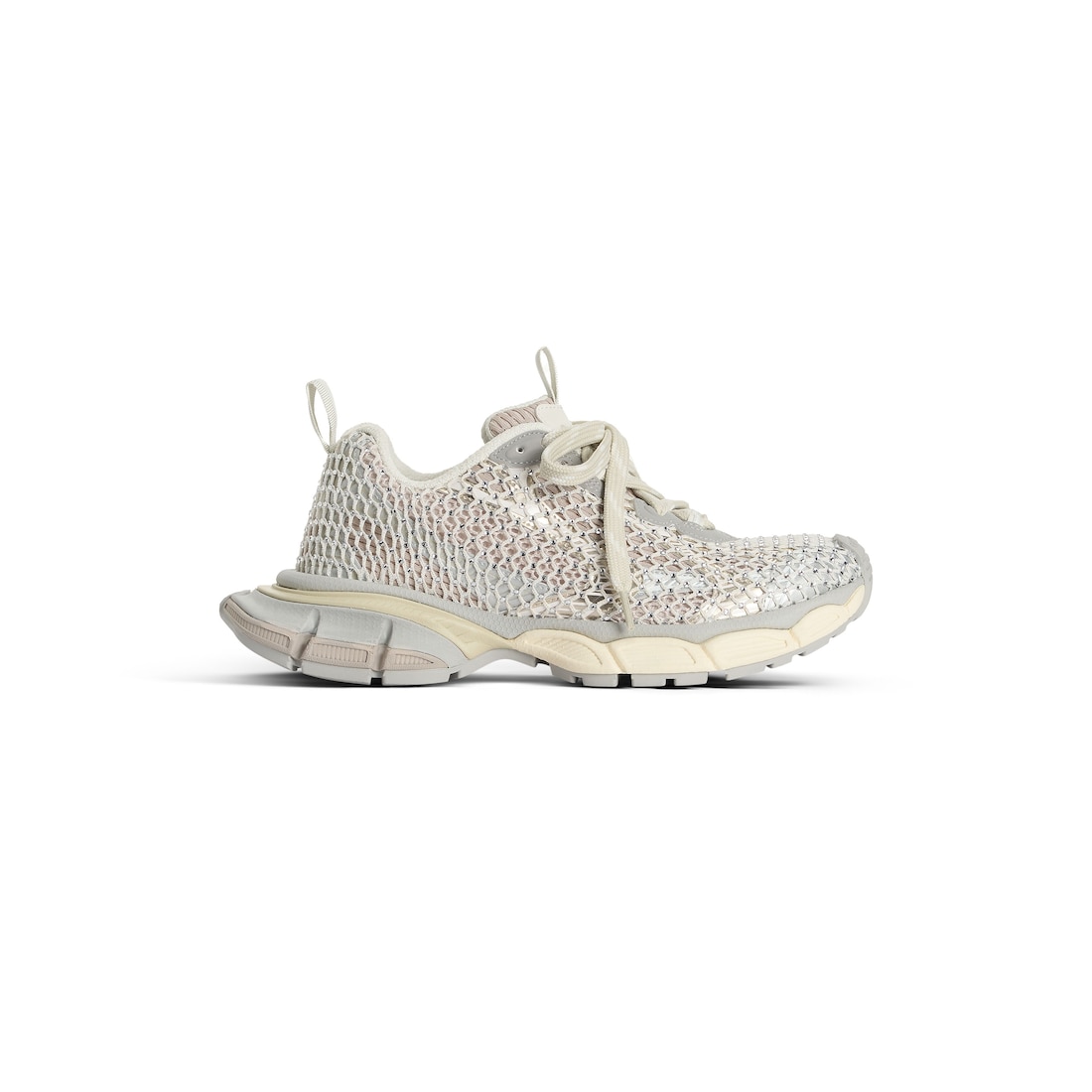 Balenciaga Zapatillas 3xl Fishnet para Mujer en Cáscara De Huevo