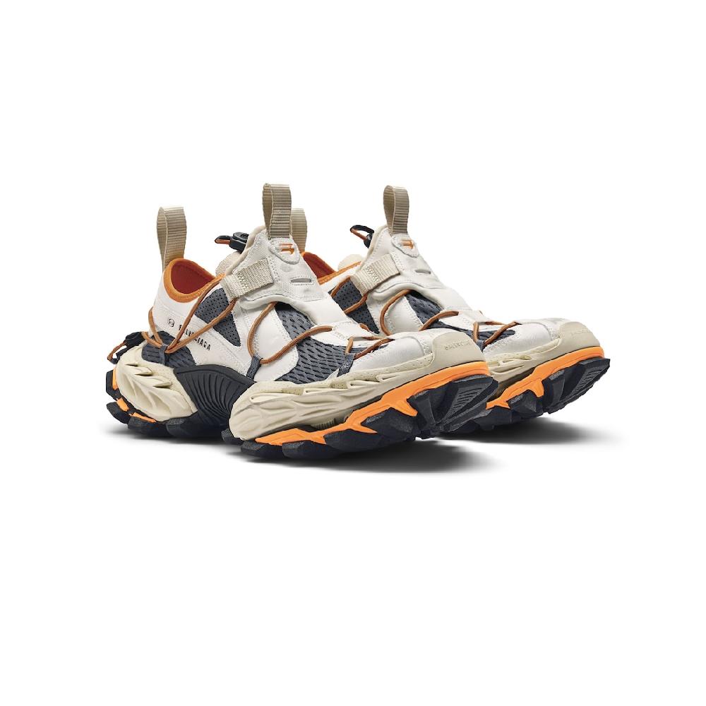 Balenciaga Zapatillas Hike Para Hombre En Beige/naranja