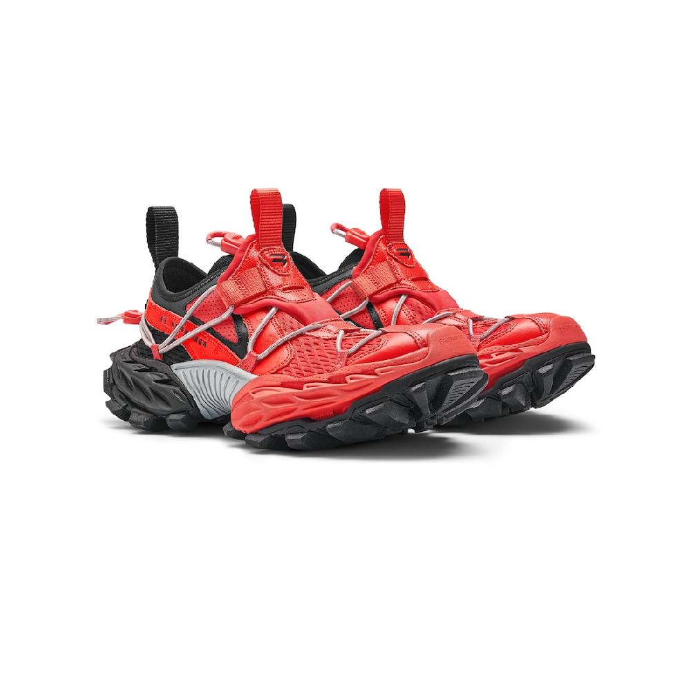Balenciaga Zapatillas Hike Para Hombre En Rojo/negro