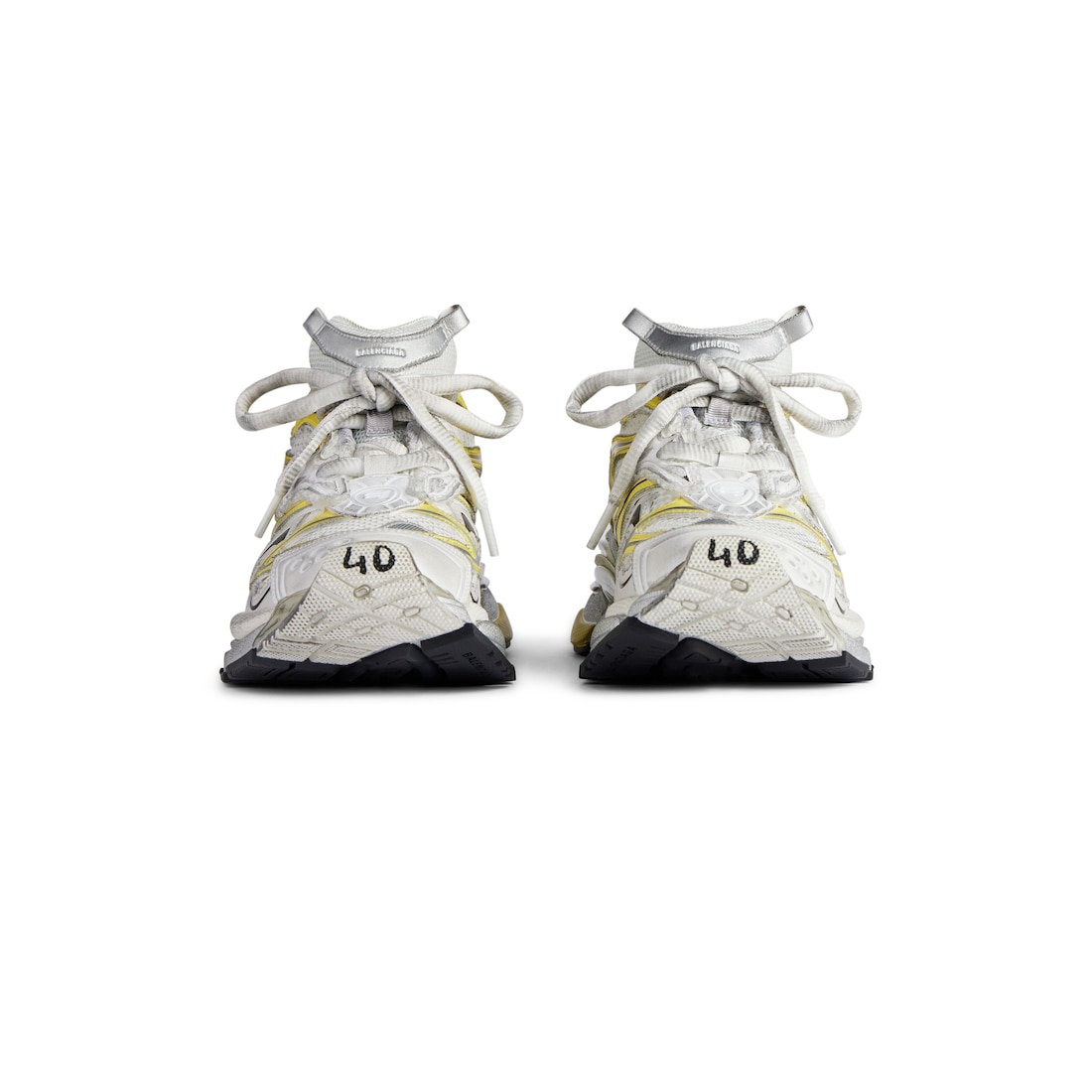 Balenciaga Zapatillas Runner 2.0 Para Hombre En Blanco/amarillo/black