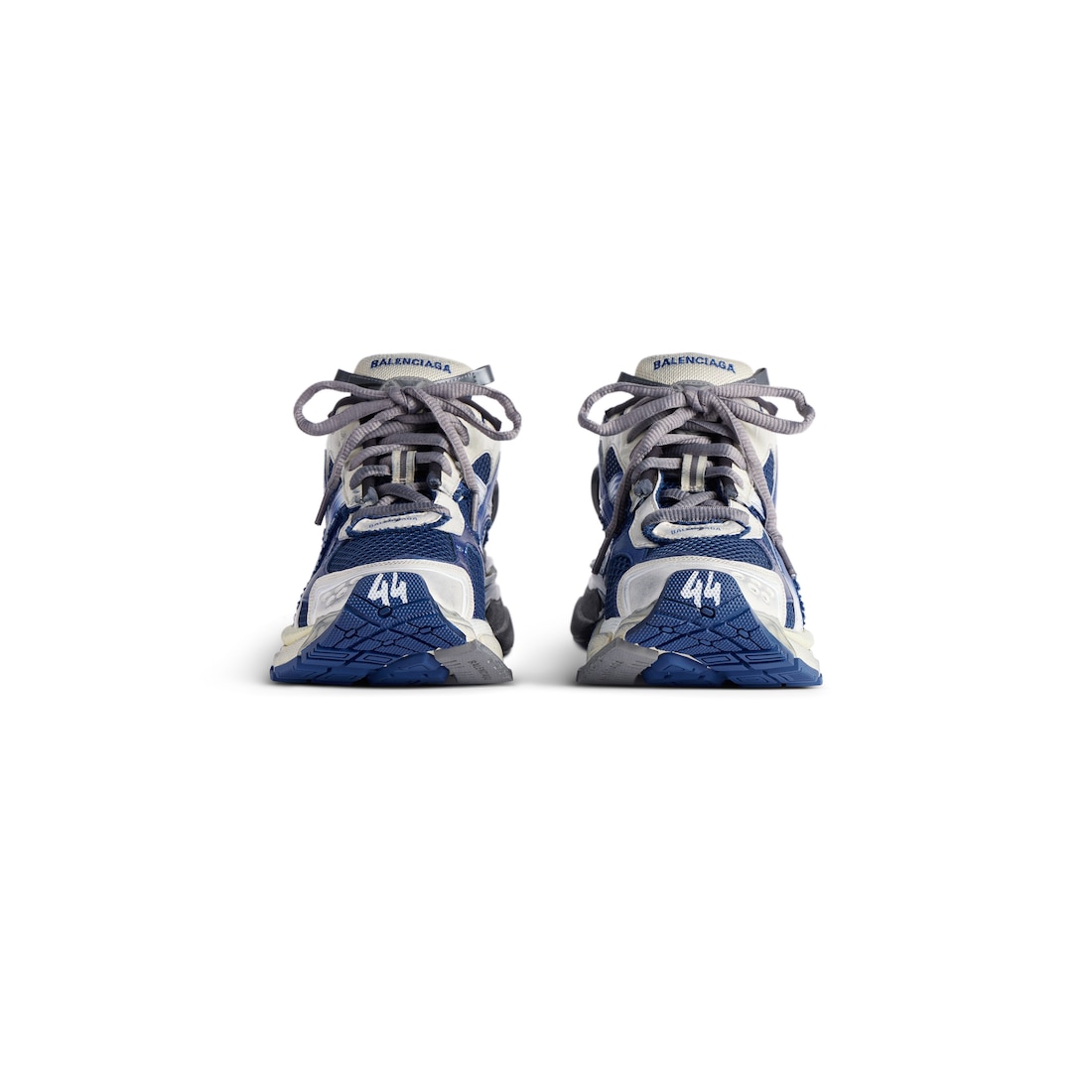 Balenciaga Zapatillas Runner Gradient Para Hombre En Beige/azul/gris