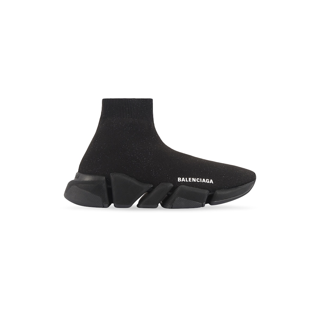 Balenciaga Zapatillas Speed 2.0 Brillante para Mujer en Negro