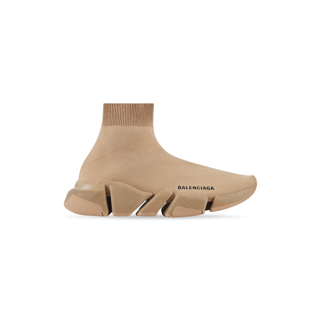 Balenciaga Zapatillas Speed 2.0 De Punto Reciclado Monocolor para Mujer en Beige