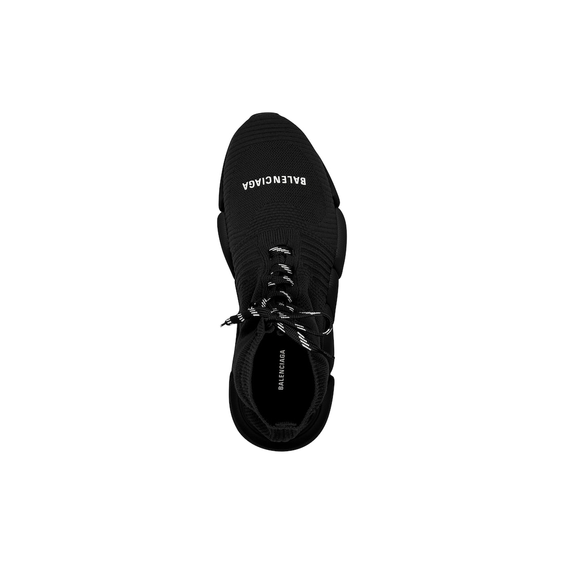 Balenciaga Zapatillas Speed 2.0 Lace-up De Punto Reciclado Para Hombre En Negro