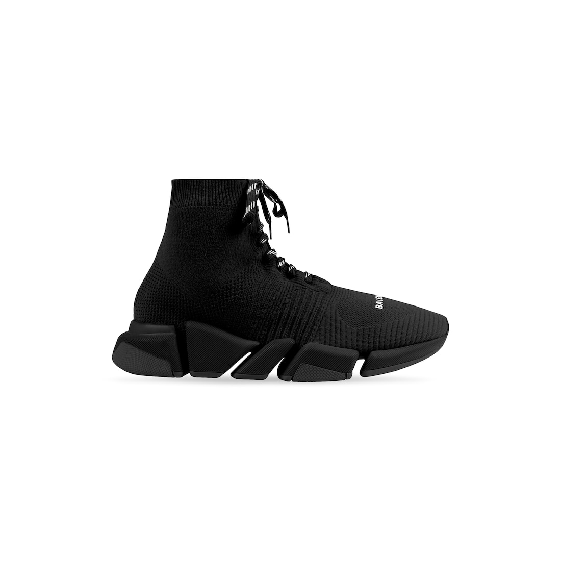 Balenciaga Zapatillas Speed 2.0 Lace-up De Punto Reciclado para Hombre en Negro