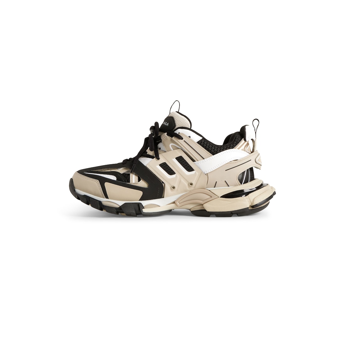 Balenciaga Zapatillas Track Para Hombre En Beige/negro