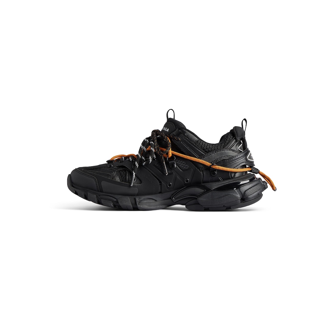 Balenciaga Zapatillas Track Trail Laces Para Hombre En Negro/naranja