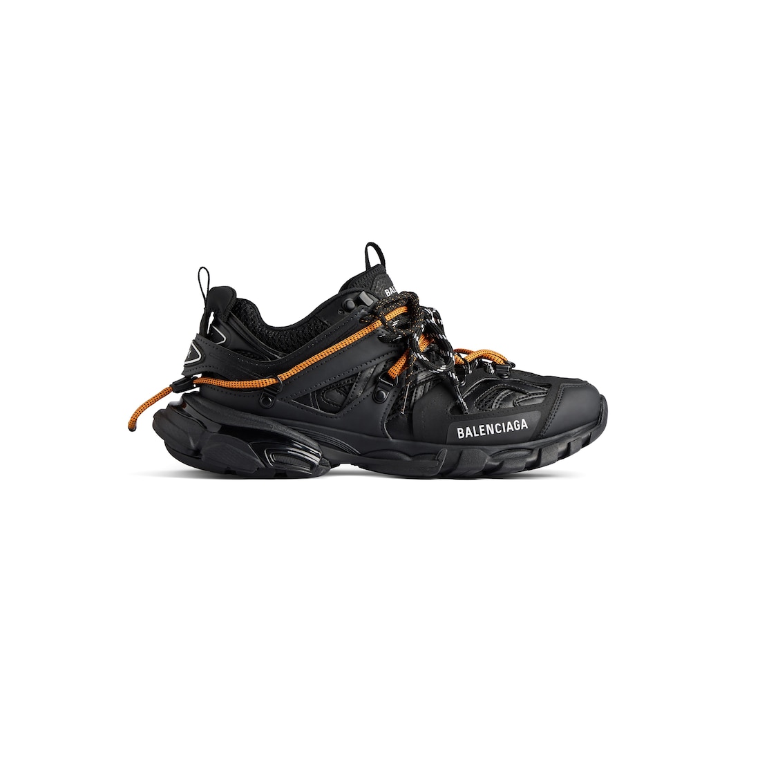 Balenciaga Zapatillas Track Trail Laces para Hombre en Negro/naranja