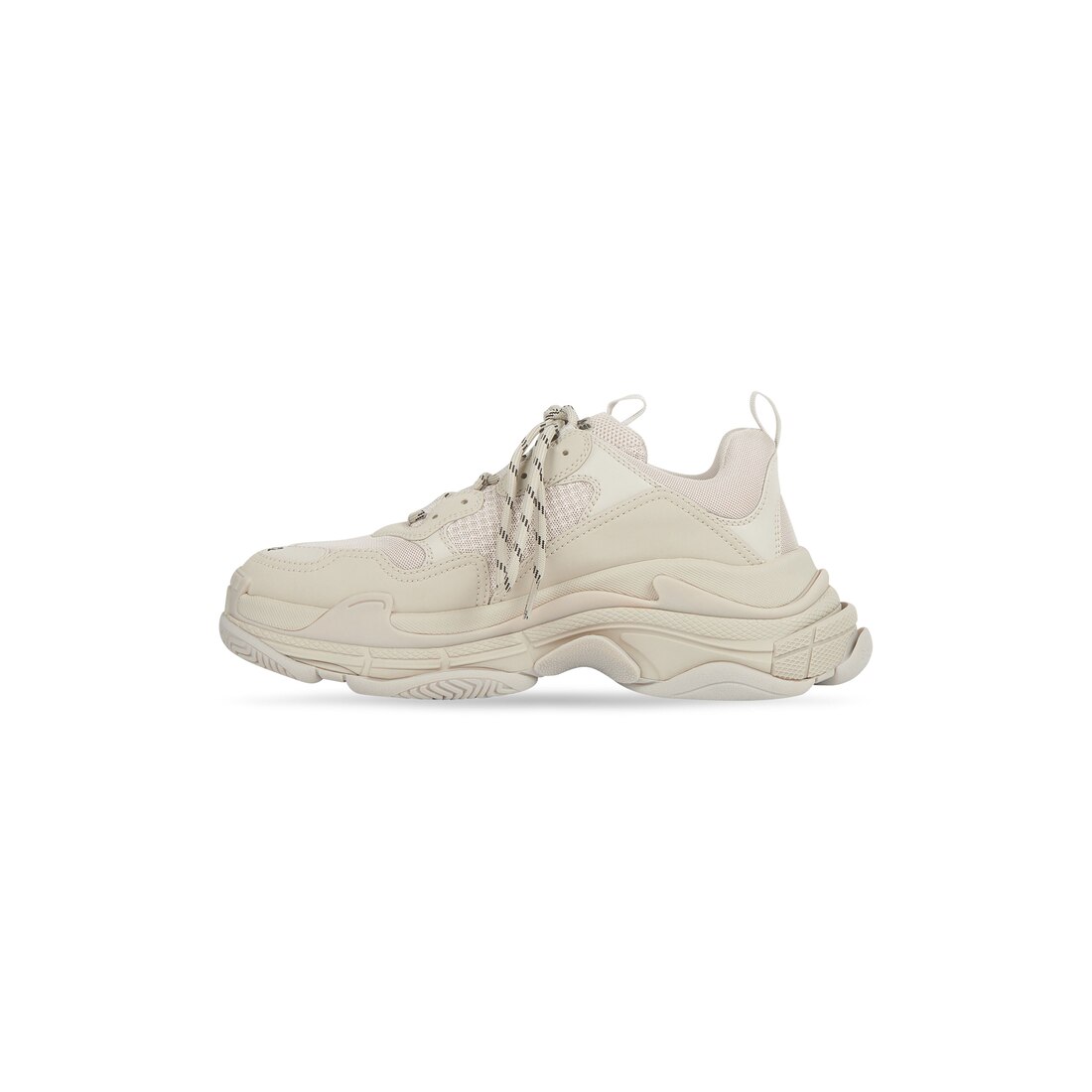 Balenciaga Zapatillas Triple S Para Hombre En Beige