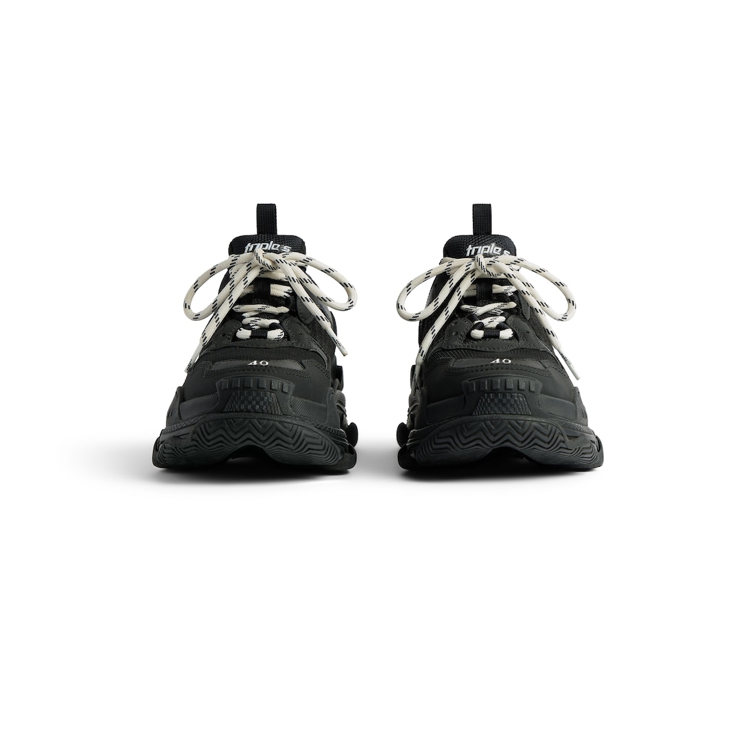Balenciaga Zapatillas Triple S Para Hombre En Negro